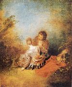 Jean-Antoine Watteau, The Indiscretion